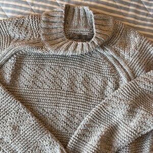 Prana Textured Crewneck Sweater - Gray